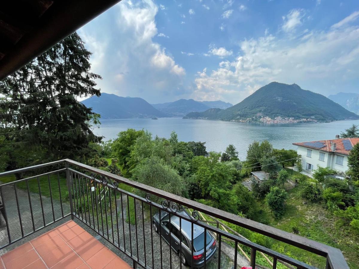 Appartamento Lake View Di Villa Giuliana Sulzano Buitenkant foto