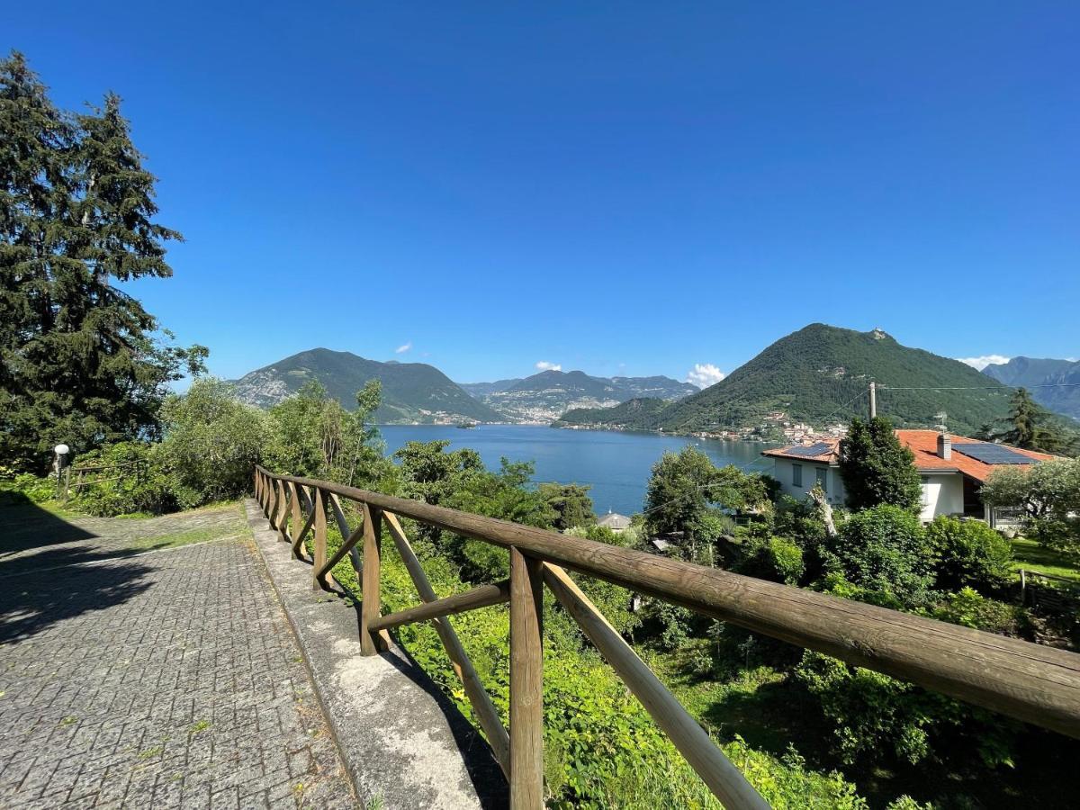 Appartamento Lake View Di Villa Giuliana Sulzano Buitenkant foto